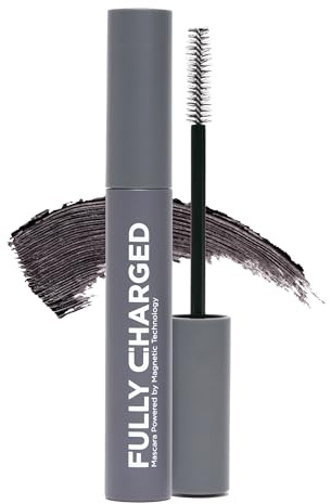PUR Cosmetics Fully Charged Mascara with Magnetic Technology - Delivers Conditioning Benefits - Maintains Lift and Curl to Appear More Flexible - Helps Fight Premature Lash Fallout - 0.44 oz