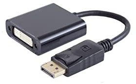 shiverpeaks BS14-05007 Adapterkabel Displayport DVI schwarz - Adapter für Kabel (Displayport, DVI, männlich/weiblich, schwarz)