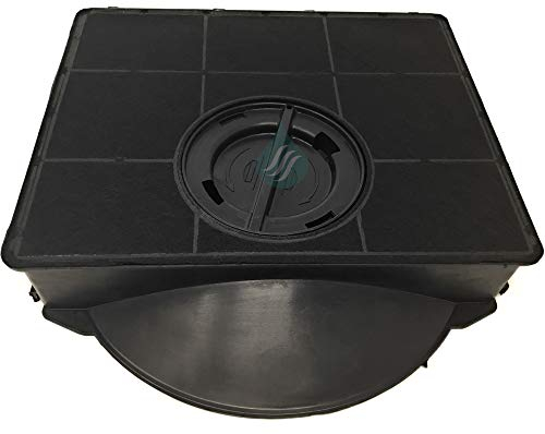 Solution Ahead - 1 Filtre Anti-Odeur au Charbon Actif pour Hotte, Compatible avec Type 303, NYTTIG FIL 558, CHF303, FAT303, AMC895