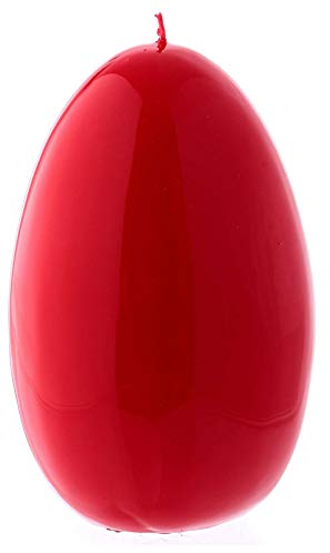 Holyart Kerze Eiform Siegellack rot 14cm