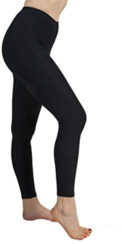 Luxleg High Waist Womens Leggings - Active Workout Leggings - Tummy Control Soft Ankle Length Leggings for Women Black Leggings (XXL, Black)…