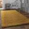 Paco Home Shaggy Teppich Hochflor Flauschig Wohnzimmer Uni In Versch. Farben & Größen, Grösse:230x320 cm, Farbe:Gelb