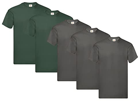 Fruit of the Loom Men's Original T. T-Shirt (Pack of 5)