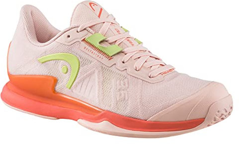 HEAD Women's Sprint Pro 3.5 Women SALI Tennisschuh, Lachsfarben/Lime, 39