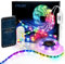RGBIC LED Strip 2.5m Dreamcolor LED TV Hintergrundbeleuchtung for 32 bis 55 zoll TVs Smart LED Backlight,App und Fernbedienung, Sync mit Musik, USB Led Eingebaut-IC Beleuchtung for TV Dekoration Party
