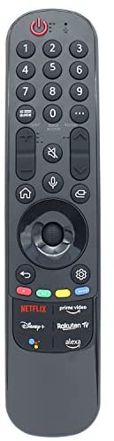 MR22GA AKB76039901 IR Remote Control Replacement for LG TV Rokuten TV 43NANO75 43NANO756PA 43NANO776PA 43UP70003LA 43UP70006LA 43UP70009LA 43UP74006LB 43UP74009LB 43UP75006LF