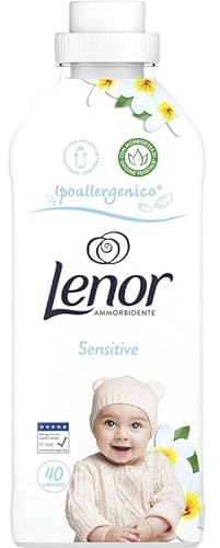 Lenor Weichspüler für Wäsche, Sensitiv, bietet langanhaltende Frische, um frische Bettwäsche bis zu 1 Woche zu erhalten