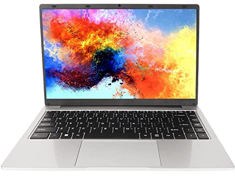 Lazmin112 14-Zoll-Laptop, 6 GB, 512 GB SSD, J4105-Prozessor, Quad-Büro-Laptop, 1080P, 2K-IPS-Display, 6000 MAh, 2,4 G, 5 G WiFi, Schlanker Gaming-Laptop, mit Kamera, für Windows 11