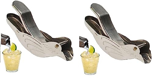 2Stücke Zitronenpresse Vogel | Vogelform Limettenpresse | Handpresse Entsafter Aus Edelstahl 304 | Tragbare Manuelle Frucht-Limetten-Entsafter, Frucht-Entsafter Für Zuhause, Restaurant, Küche Und Bar