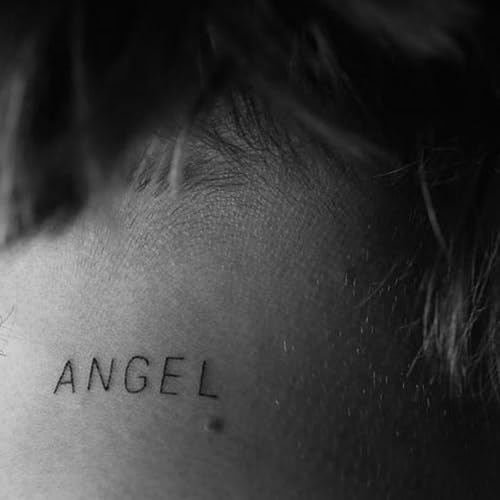 Inkster Tattoo - Angel Tattoo | Temporäres Tattoo mit EU-Kosmetikzertifizierung | wasserfest + vegan | revolutionäres 2-Wochen-Tattoo | Fake Tattoos und Klebetattoos für Erwachsen