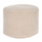 DreamRoots Pouf Hocker Rund - Cord 50x50x35 cm - Für Couch und Wohnzimmer - Sitzpouf - Fußhocker Für Sessel - Sitzhocker - Hocker Sofa