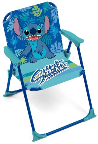 ARDITEX WD16135 Klappstuhl mit Armlehnen, 38 x 32 x 53 cm, Disney-Lilo & Stitch