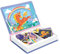 Janod - Magnéti'Book Einhörner - Magnetisches Lernspiel 44 Magnete + 10 Vorlagen - Kinderspielzeug aus FSC-Pappe - Fördert Handgeschicklichkeit und Fantasie - Ab 3 Jahre