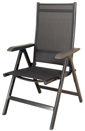 Gardissimo Aluminium Klappsessel Troy - mehrfach verstellbar - wetterfest und absolut pflegeleicht