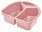 Rotho Babydesign TOP/Bella Bambina Waschschüssel - Babywaschschüssel mit Seifenablage - Waschbecken und Waschkammer in Rosa - Praktische Lösung für die Babypflege