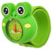 tuwiwol Stilvolle und zuverlässige Cartoon Silikonuhr für Kinder, Silikagel Kind, Junge, Mädchen, Marienkäfer Cartoon Silikonuhr, Frosch