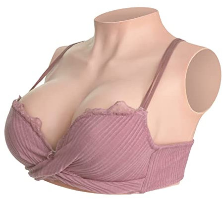 CYOMI Silikon Brüste Brustformen Brustprothese Künstliche Brust Realistische Haut Brustplatten für Crossdresser Transgender Mastektomie Cosplay B-G Cup