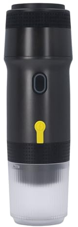 Bewinner Macchina per caffè Espresso Elettrica 3 in 1 Portatile - Macchina per caffè Elettrica a Capsule Completamente Automatica con Riscaldamento Senza Fili da 20 Bar con Caricatore per Auto