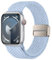HITZEE Compatible con Correa Apple Watch 49/46/45/44/42/41/40/38mm, Correas Elástica con Cierre Magnético Diseñadas para Apple Watch Ultra 2 Serie 10 9 8 7 SE 6 5 4 3 (38/40/41/42, Azul claro)