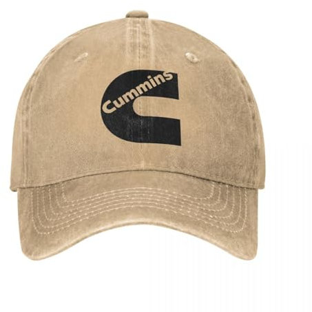 ORHFHVW Baseballkappe Gasbetriebener Motor Cummins Männer Frauen Distressed Denim Gewaschene Hüte Kappe Workouts Unstrukturiert Soft Snapback Hut Geburtstagsgeschenk