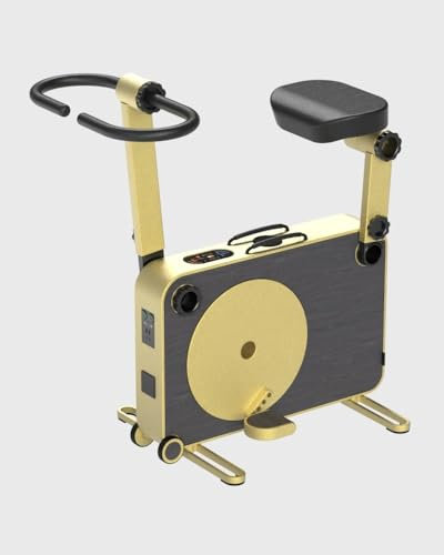 Tukas EV | HR Bank | 2kWh Portable Power Station & Built-In Pedal Generator | Solar Charging | Emergency Power Bank for Home, RV & Off-Grid | 2000W Output | USB, Wi-Fi, AC/DC (Gold)