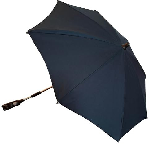 TC BABY'S Sombrilla para cochecito de bebé, universal, anti UV, protección para niños, color azul