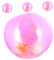 Milisten 4 Stück aufblasbarer Wasserball wasserspielzeug Langlebiges aufblasbarer Ball Jumbo federnd Spielplatzbälle Spielbälle für PVC Rosa