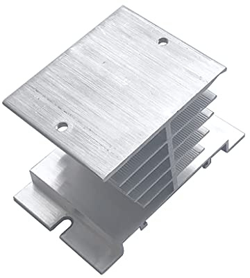 Aluminium Kühlkörper SSR Dissipation Für Ein Phasen Festkörperrelais 10a-40a Für PID Thermostat Temperaturregler
