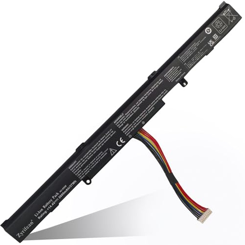 Zyrifean A41-X550E Batterie pour ASUS K751L F751M F751S x751m X450e X450j | pour ASUS X450JN X450FJ A450jf A450e X550e X550D X550V X550z X550DP X751m X750j X750ja F751L F751la K751L R751L R752L F751MA