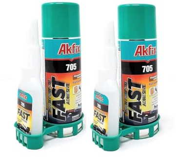 100g Sekundenkleber + 400ml Aktivator Extra stark | Superkleber | Holzleim Super Glue | CA Kleber | Sekundenkleber für Holz, Kunststoff, Metall, Keramik (2, 100g Sekundenkleber-400ml Aktivator)