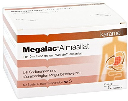 MEGALAC Almasilat Suspension 50X10 ml