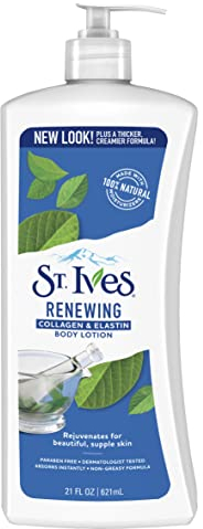 St. Ives Skin Renewing Collagen Elastin Body Lotion-21 oz (Quantity of 4) by St. Ives