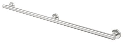 Tiger Boston Haltegriff 90 cm, für sicheren Halt an der Badewanne oder in der Dusche, Handlauf aus Edelstahl, Oberfläche: gebürstet, TÜV-geprüfte Sicherheit