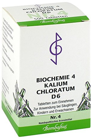 Biochemie 4 Kalium Chloratum D 6 Tabletten