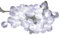 LED Lichterkette Rillen Kugel 6,5 m 50 LED weiss Außen IP44 Partylichterkette Partylicht Partybeleuchtung Partyleuchte Strahler