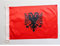 AZ FLAG Bandiera Navale Albania 45x30cm - Bandiera Maritima Albanese 30 x 45 cm speciale Nautismo, Padiglione Nautico