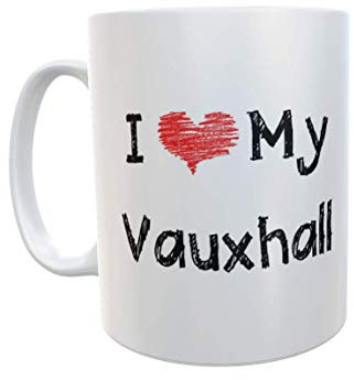 Vauxhall Mug Gift – I Love Heart My - Novelty Cute Car Owner Driver Ceramic Cup