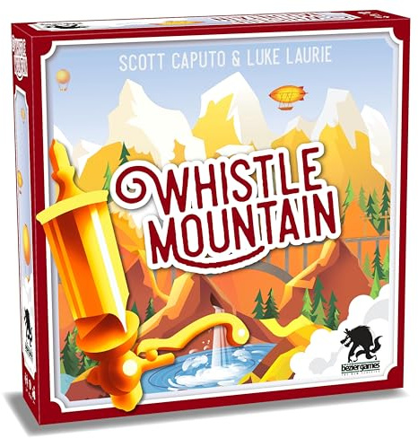 Bezier Games - Whistle Mountain - Board Game | Worker Placement Game Spaß für Erwachsene