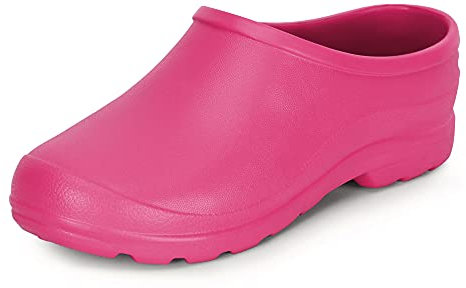 Ladeheid Sabots de Jardin Légers pour Femmes et Hommes en EVA Confortables Pantoufles et Sabots LADW001 (Rose 6108, 36 EU)