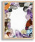 arte-tuo Bilderrahmen Opal N | 60x90 cm | Sonoma Eiche Dekor | klares Kunstglas | Poster Puzzle Diamond Painting Drucke