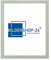 Bildershop-24 Bilderrahmen modern stabil Paris Pastellgrün Pastell 80 X 120 cm Fotorahmen, Wechselrahmen, Posterrahmen, Puzzlerahmen