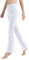 LaiEr Yogahose für Damen, Bauchkontrolle, Workout, Bootleg-Hose, hohe Taille, 4-Wege-Stretch-Hose mit Innentaschen(White,Small)