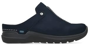 Wolky Holland DB 0662598-800, Clog, Antique Nubuck, Blue, Diabetiker geeignet Blau Gr. 39
