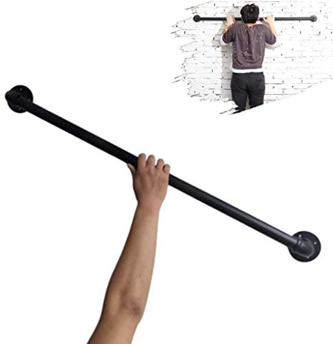 Robuste Treppenhandläufe Treppenhandlaufhalterung – komplettes Set. for Drinnen und Draußen,Eisen Wasserrohr Design Treppe Treppen Handlauf Geländer Geländer Unterstützung - Schwarz (Size : 270cm)