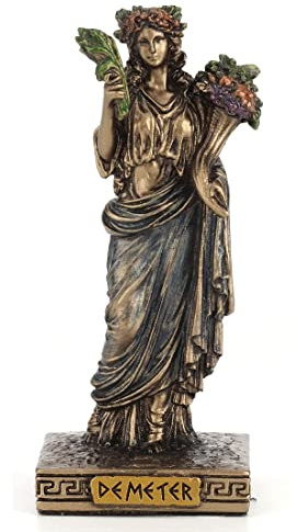 Veronese Design Greek Gods Miniature Figurine (Demeter, Bronze)