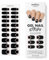 MOYOU LONDON Semi Cured Gel Nail Strips - 20 Pcs. Nail Wraps for Salon-Quality Manicure - Works with Any UV Lamp - Easy to Apply, Trim, & Remove Gel Stickers