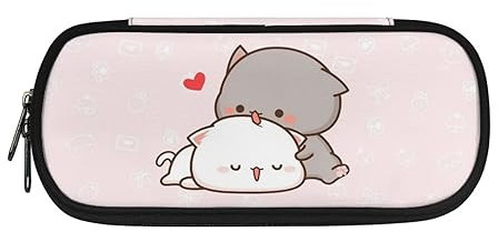 Belidome Federmäppchen für Kinder, Schulbedarf, Cartoon Katze, Einheitsgröße, Schulranzen-Set