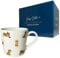 Polly Stockton - Tazzine Caffe Particolari Con Gatto. Grande Tazza Colazione, 400ml. Nuova Porcellana Ossea Tazzine Da Caffe. Tazza Gatto Per Gli Amanti Degli Animali, Regali Per Donna E Uomo.