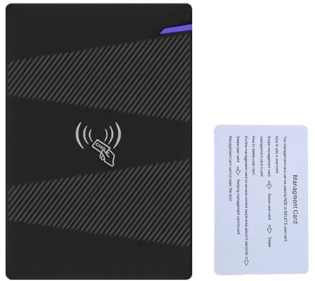 BSTUOKEY Wiegand Keyless Entry Pad für Garagen, Zugangskontrollleser, Türtastatur, 26 Eingänge, RFID-Leser, IP67 wasserdicht, 15000 Benutzer, Toröffner, Verwaltungskarte