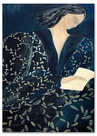 LVTFCO Sofia Lind Poster, abstraktes Pyjama-Mädchen-Gemälde, Sofia Lind-Leinwand-Wandkunst, Sofia Lind-Drucke, Sofia Lind-Bild für Heimdekoration, 50 x 70 cm x 1, ohne Rahmen